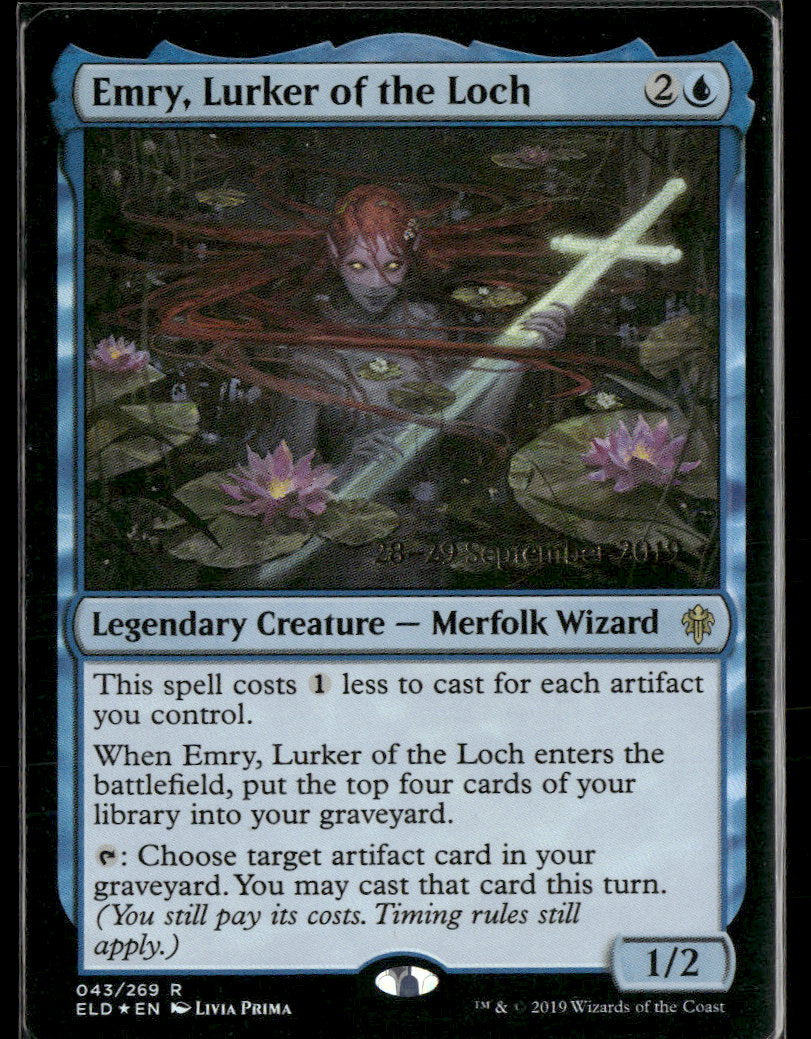 Prerelease Cards Emry, Lurker of the Loch #43