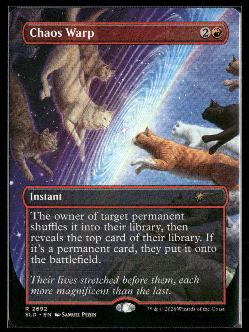 Secret Lair Drop Series Chaos Warp #2692