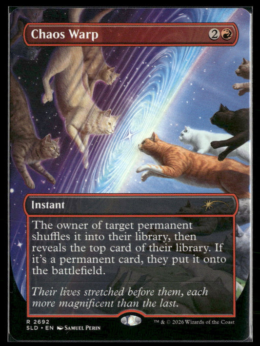 Secret Lair Drop Series Chaos Warp #2692