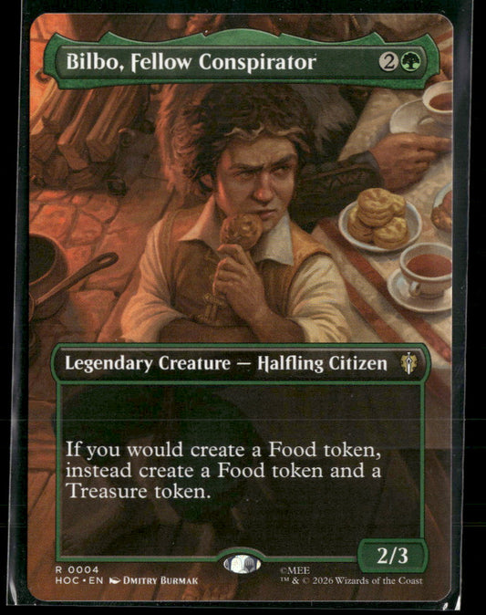 The Hobbit: Eternal-Legal Bilbo, Fellow Conspirator (Borderless) #4