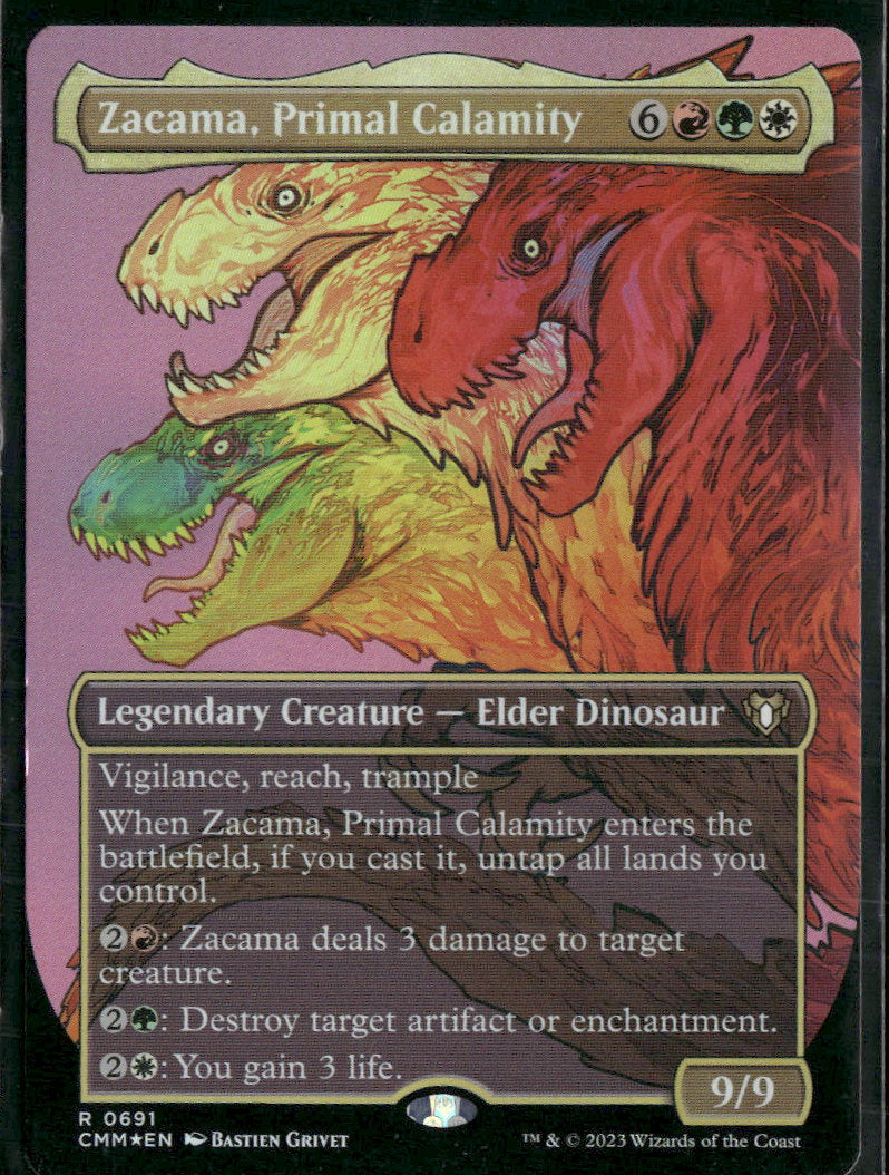 Commander Masters Zacama, Primal Calamity (Borderless) #691