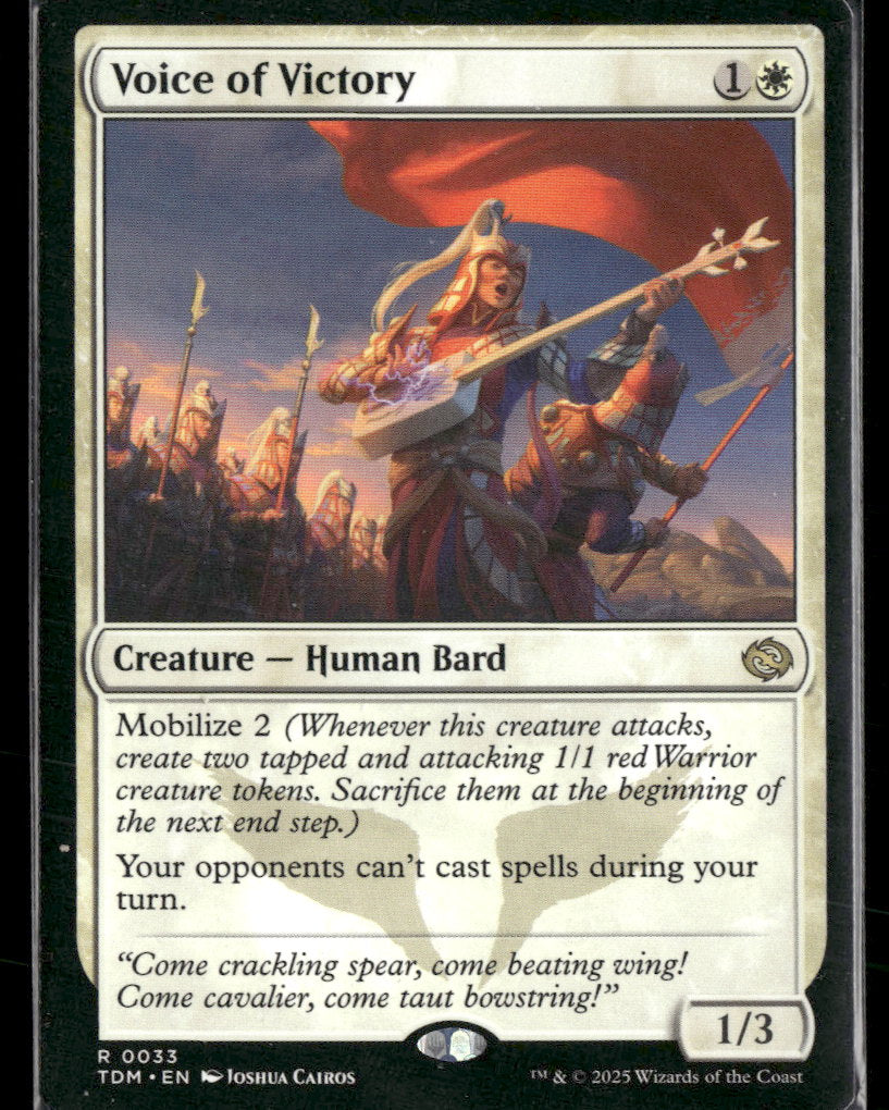 Tarkir: Dragonstorm Voice of Victory #33