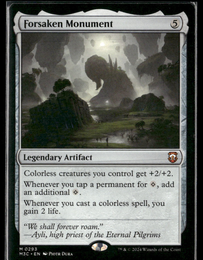 Commander: Modern Horizons 3 Forsaken Monument #293