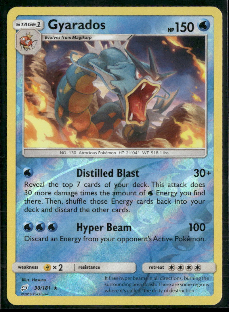 SM - Team Up Gyarados #30/181