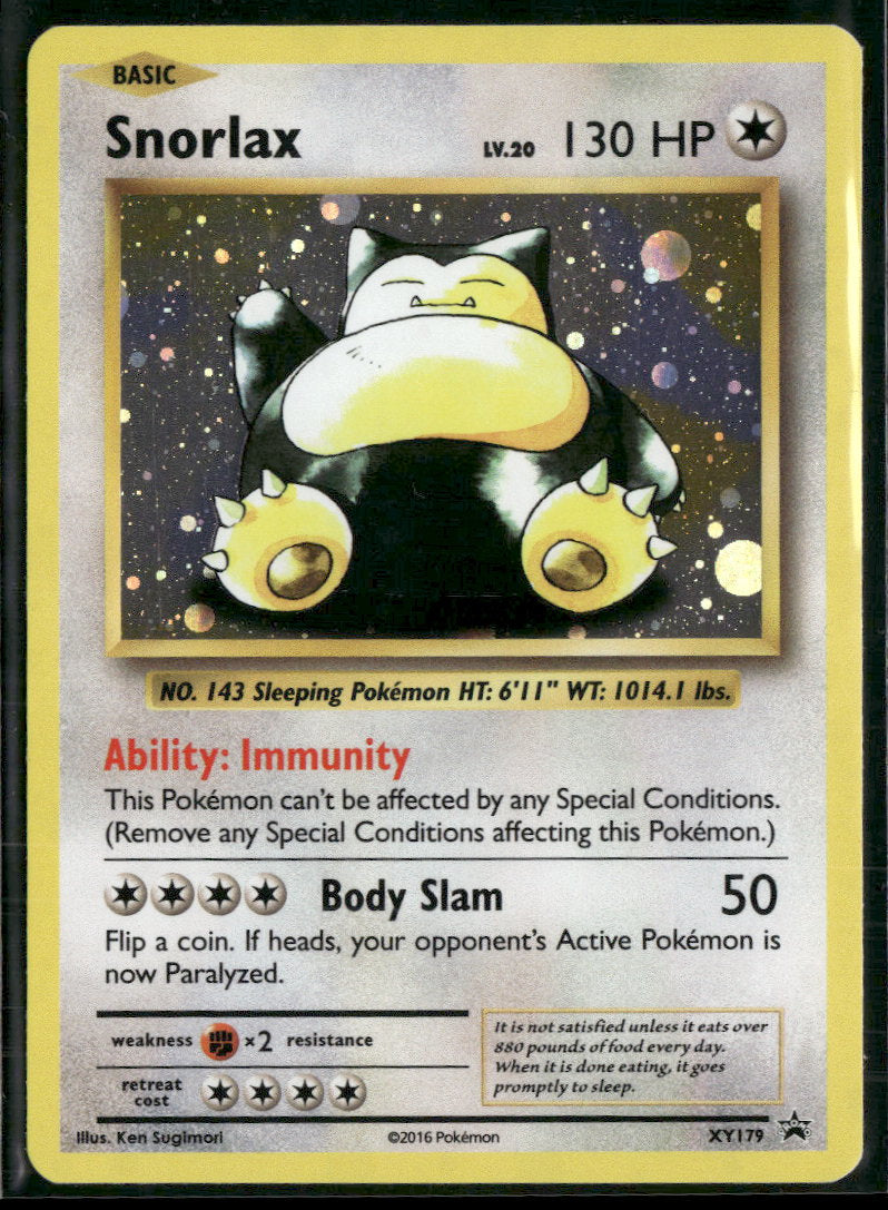 XY Promos Snorlax #XY179