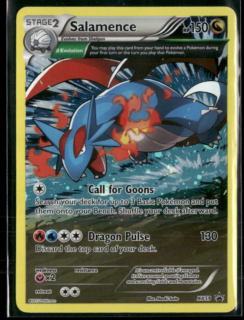 XY Promos Salamence #XY59