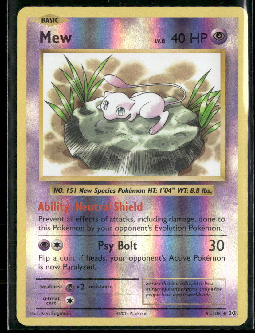 XY - Evolutions Mew #53/108