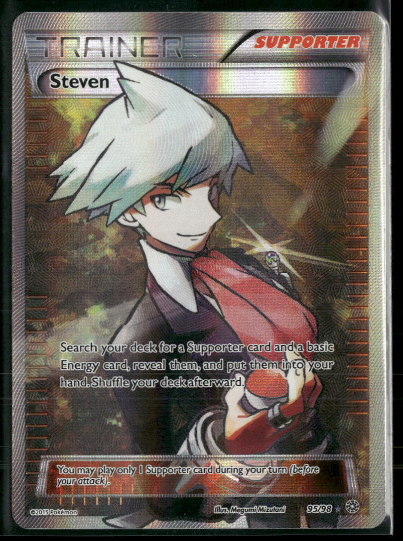 XY - Ancient Origins Steven (Full Art) #95/98