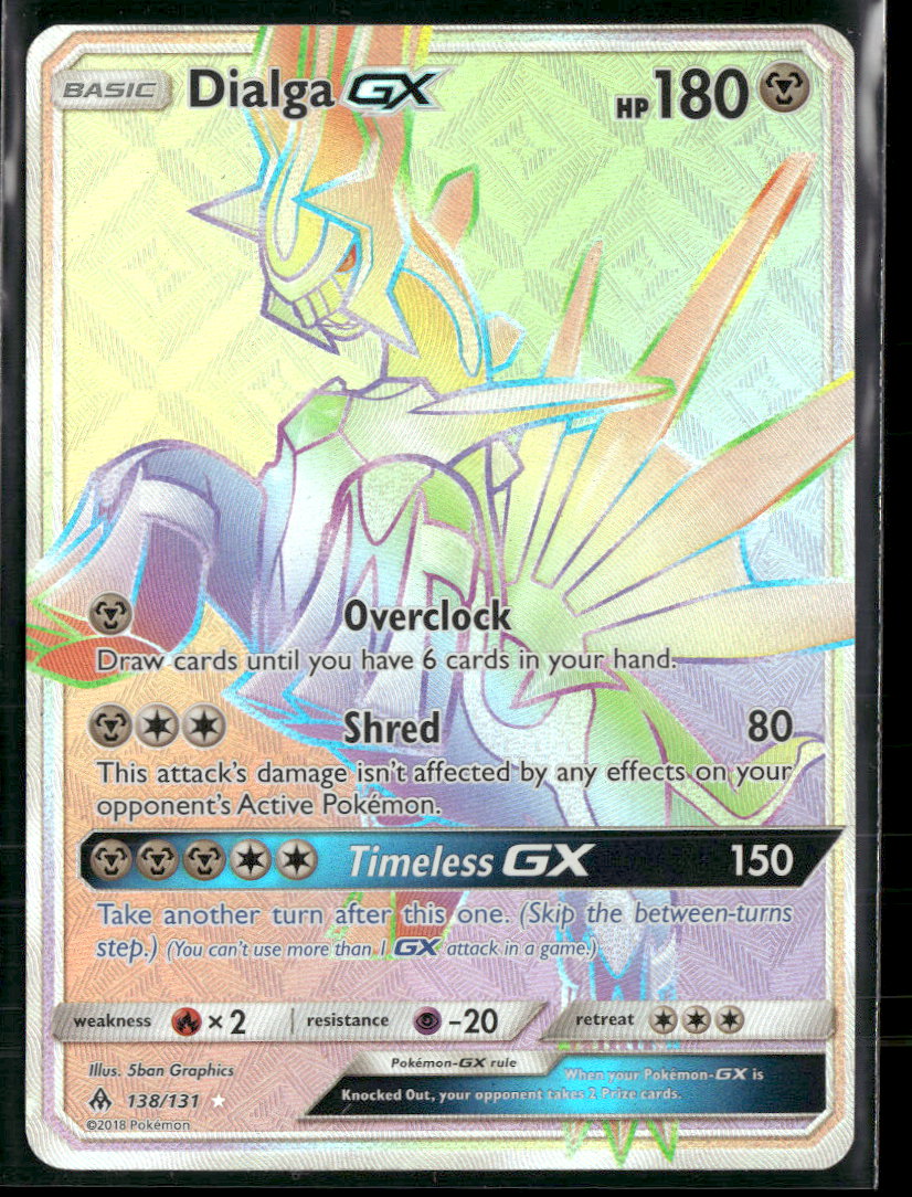 SM - Forbidden Light Dialga GX (Secret) #138/131