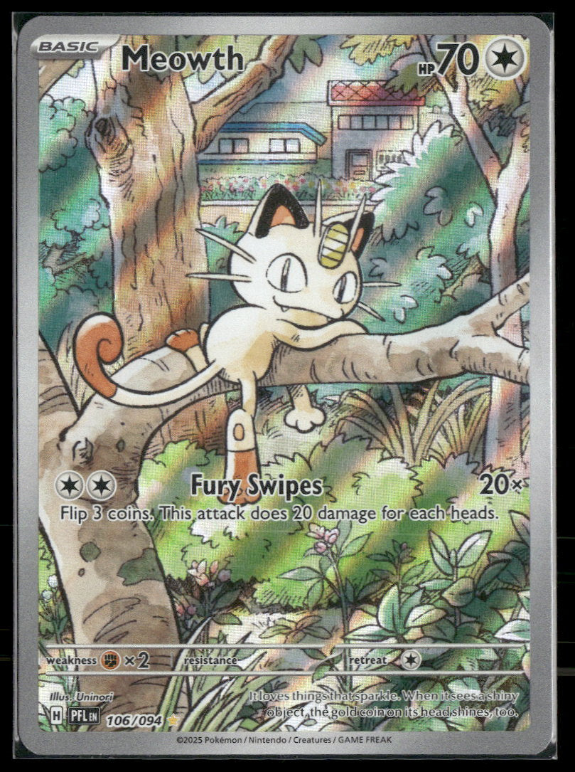 ME02: Phantasmal Flames Meowth #106/094
