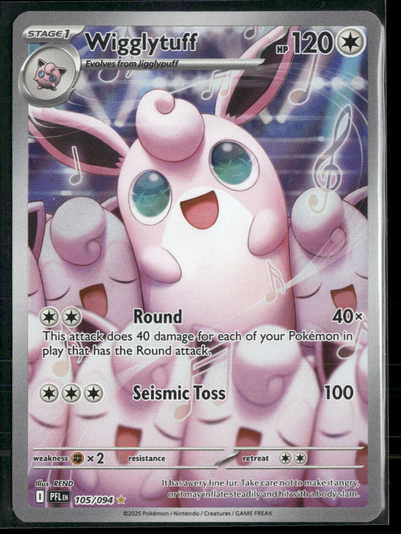 ME02: Phantasmal Flames Wigglytuff #105/094