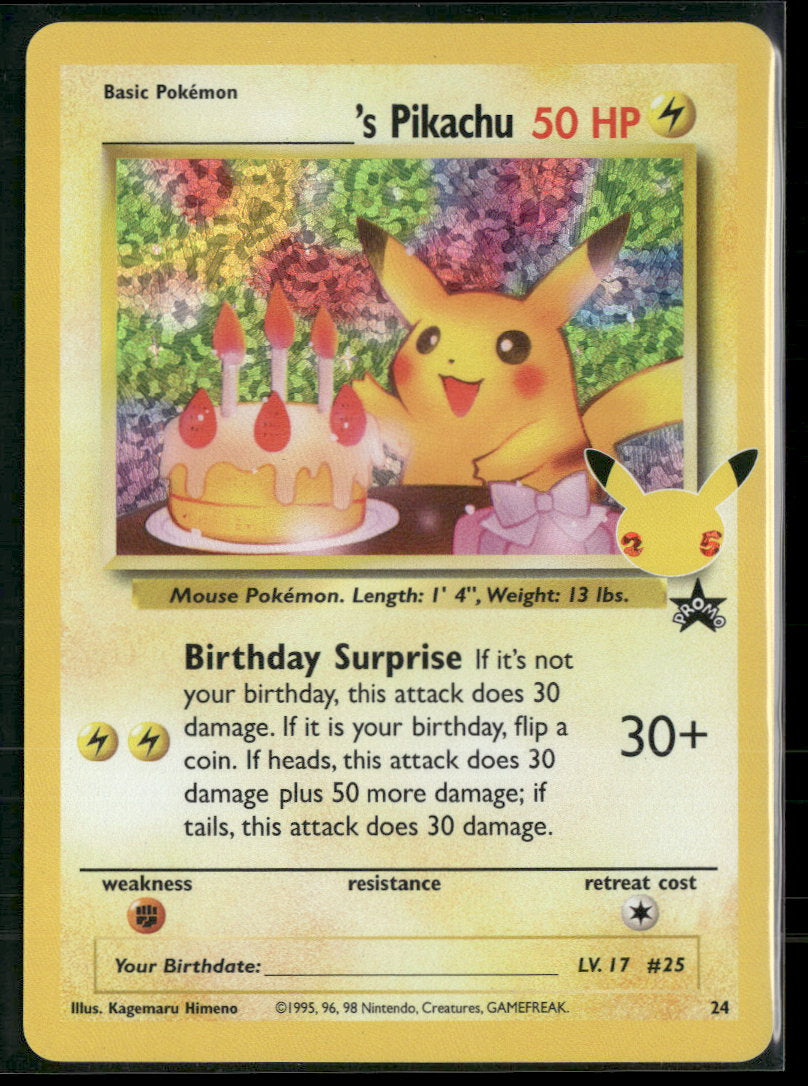 Celebrations: Classic Collection ______'s Pikachu #24/53