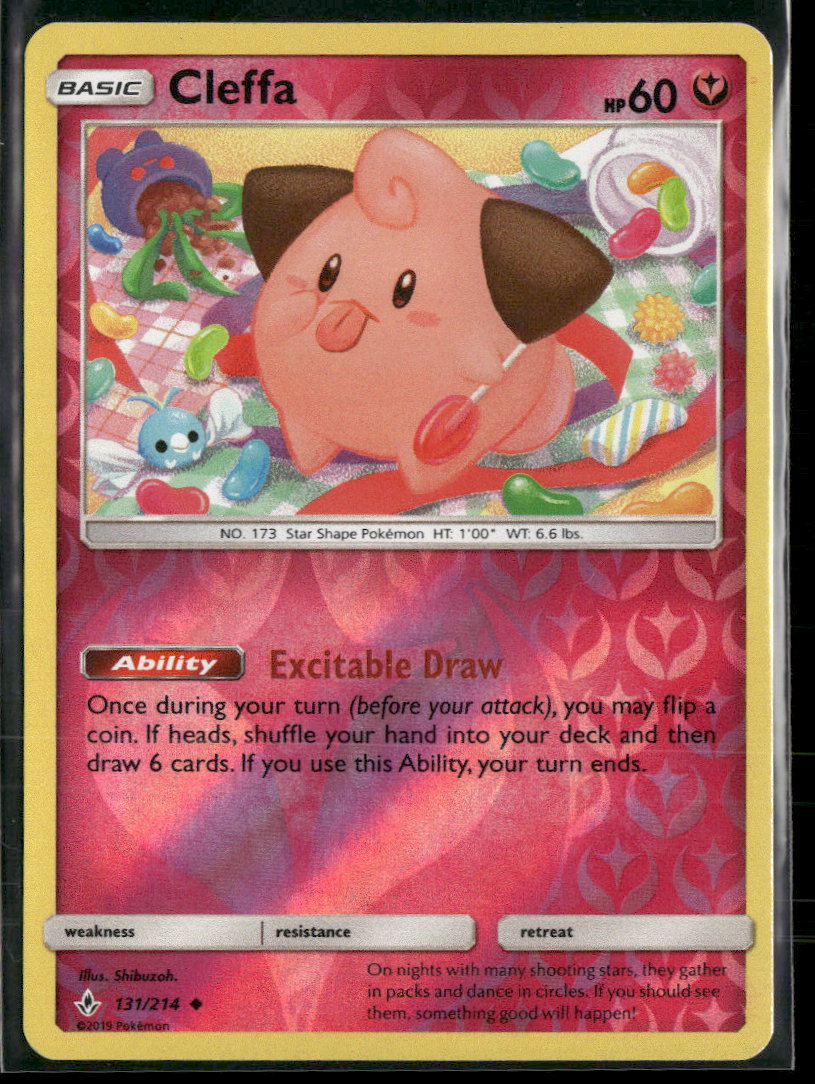 SM - Unbroken Bonds Cleffa #131/214