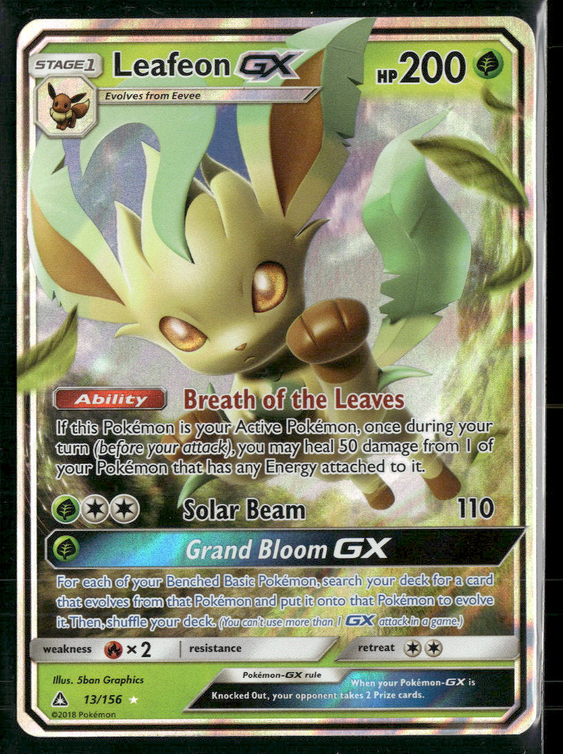 SM - Ultra Prism Leafeon GX #13/156