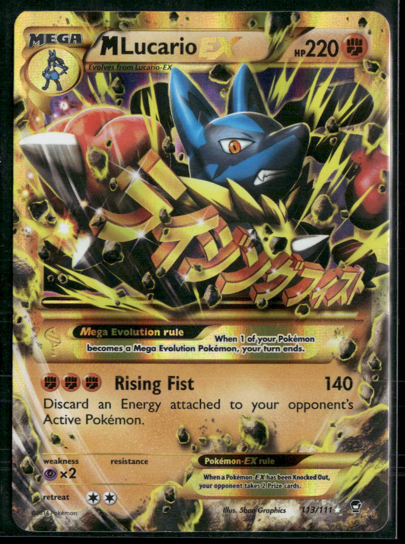 XY - Furious Fists M Lucario EX (Secret) #113/111