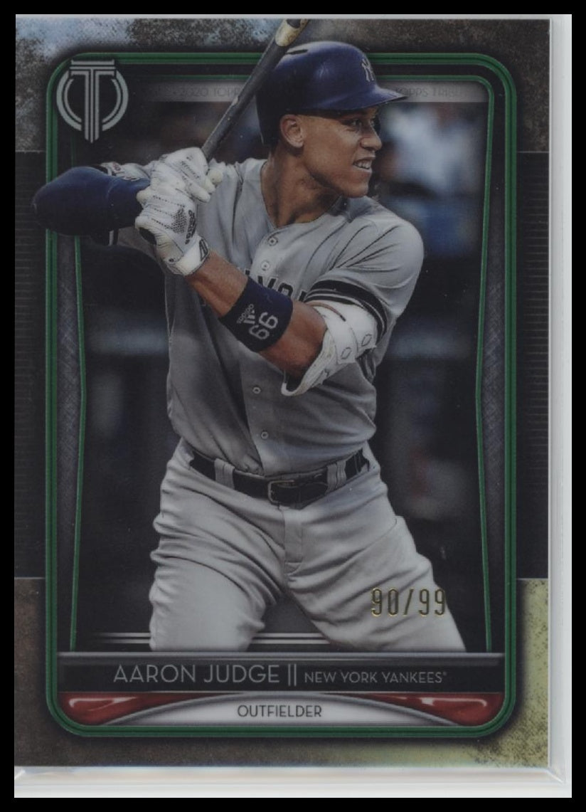 2020 Topps Tribute Green Aaron Judge #/99 #24