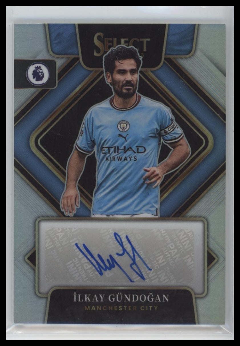 2022-23 Panini Select Premier League Signatures Ilkay Gundogan AU #S-IG