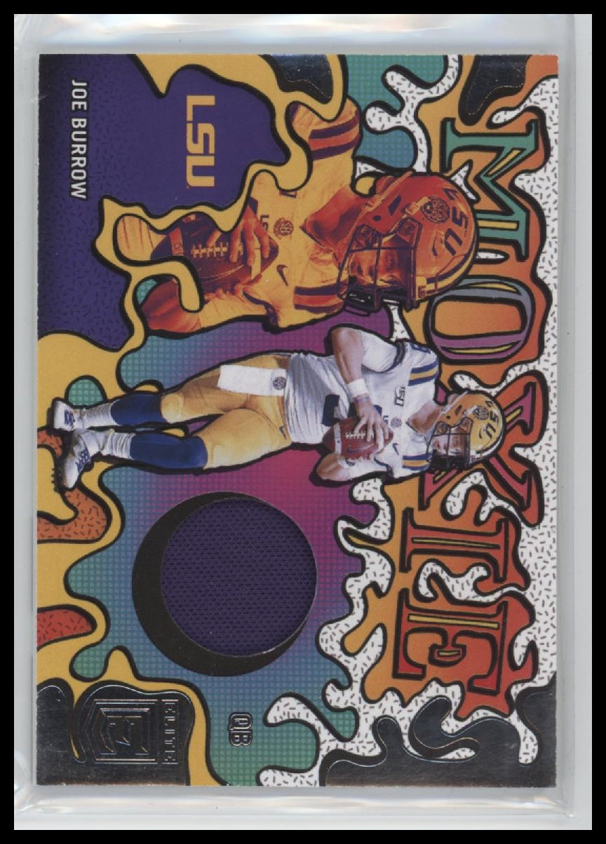 2022 Panini Chronicles Draft Picks Elite Moxie Jersey Joe Burrow #EM-11