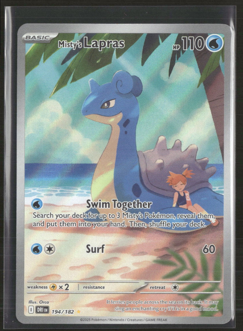 SV10: Destined Rivals Misty's Lapras #194/182