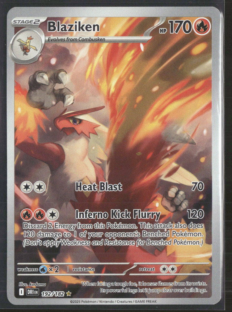 SV10: Destined Rivals Blaziken #192/182