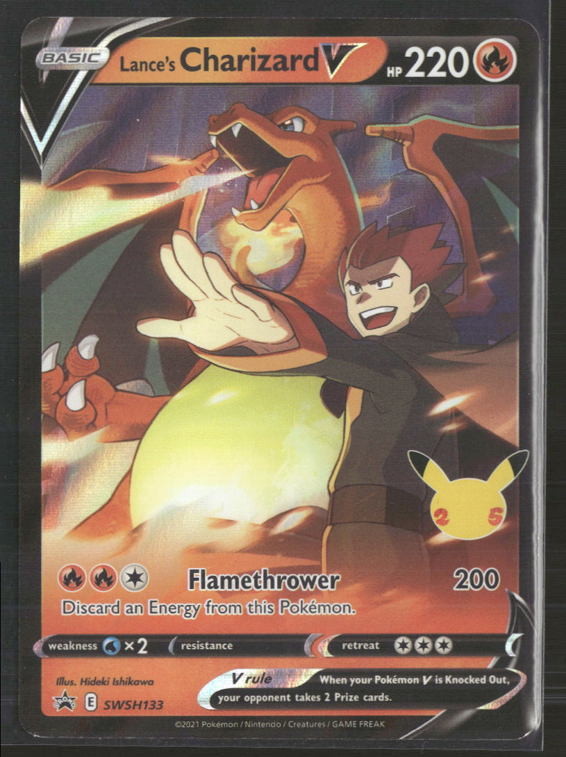 SWSH: Sword & Shield Promo Cards Lance's Charizard V #SWSH133