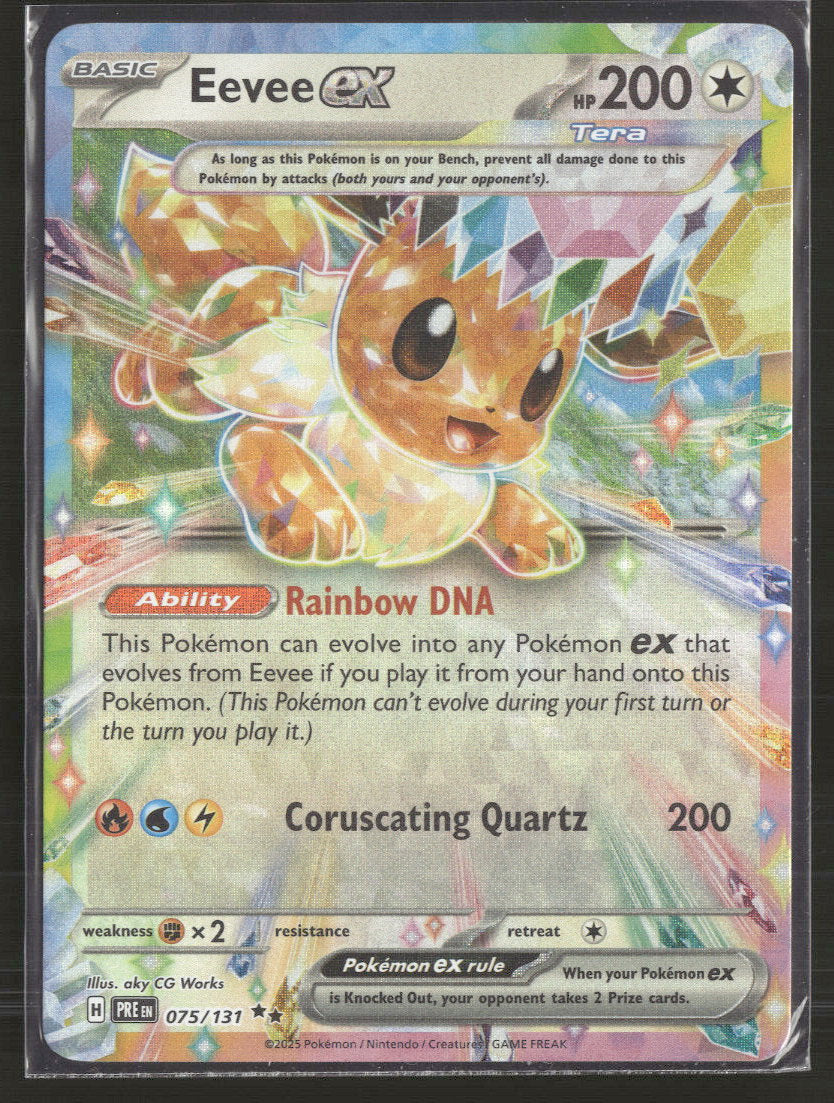 SV: Prismatic Evolutions Eevee ex #075/131