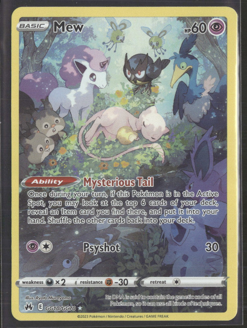 SWSH: Crown Zenith: Galarian Gallery Mew #GG10/GG70