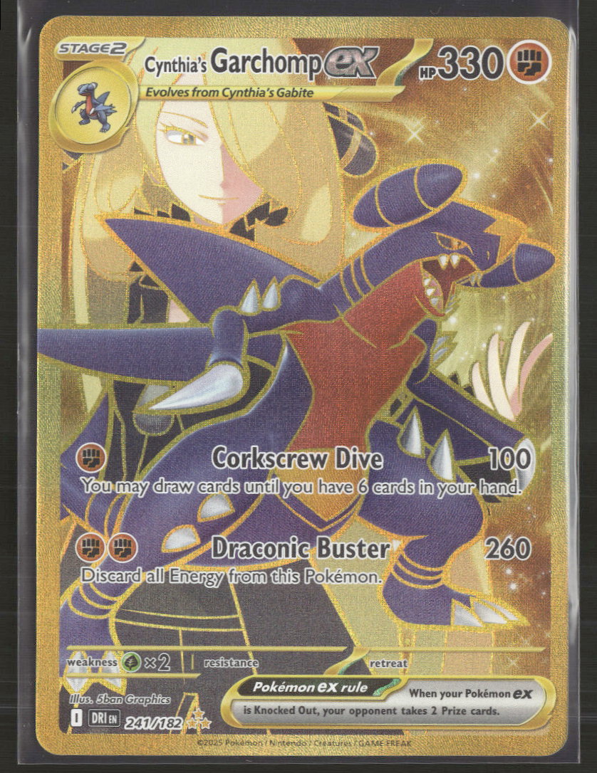 SV10: Destined Rivals Cynthia's Garchomp ex #241/182