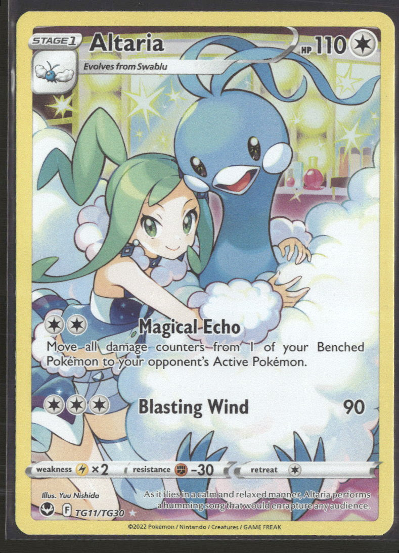 SWSH12: Silver Tempest Trainer Gallery Altaria #TG11/TG30