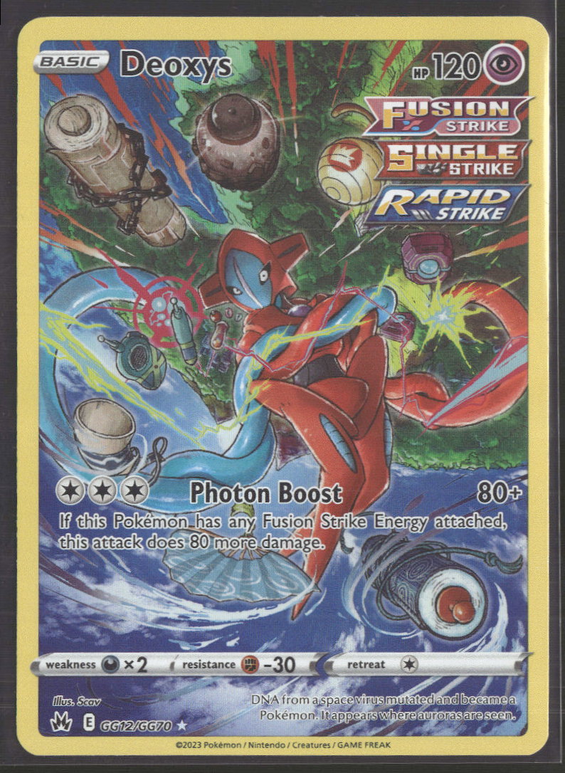 SWSH: Crown Zenith: Galarian Gallery Deoxys #GG12/GG70