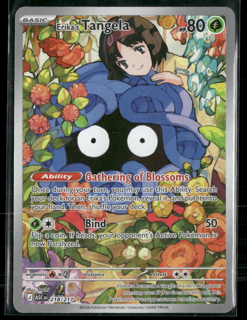 ME: Ascended Heroes Erika's Tangela #218/217