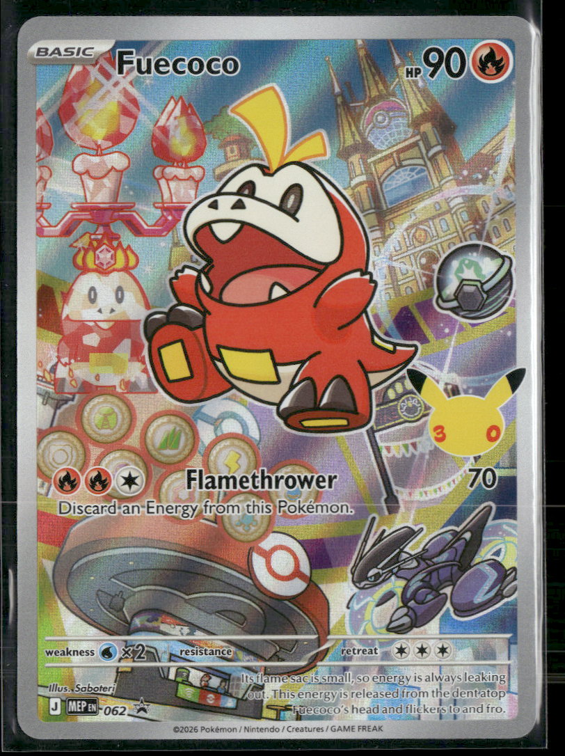 ME: Mega Evolution Promo Fuecoco #062
