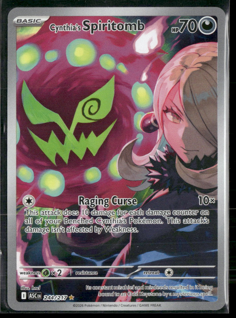 ME: Ascended Heroes Cynthia's Spiritomb #244/217