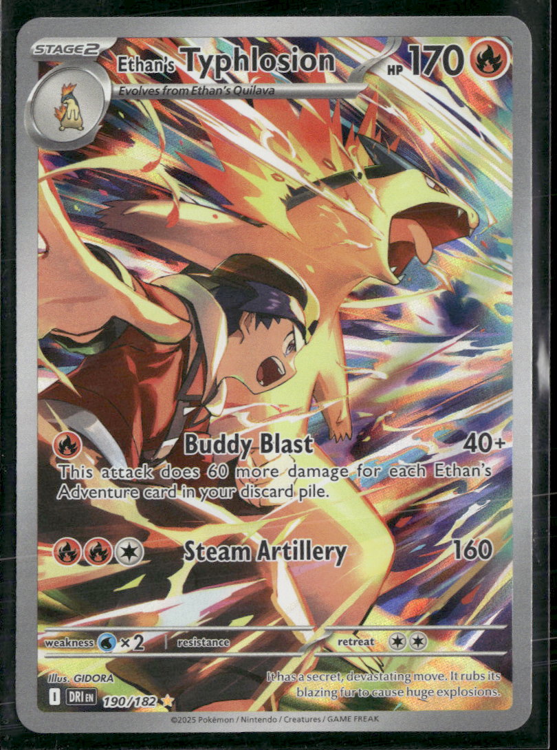 SV10: Destined Rivals Ethan's Typhlosion #190/182