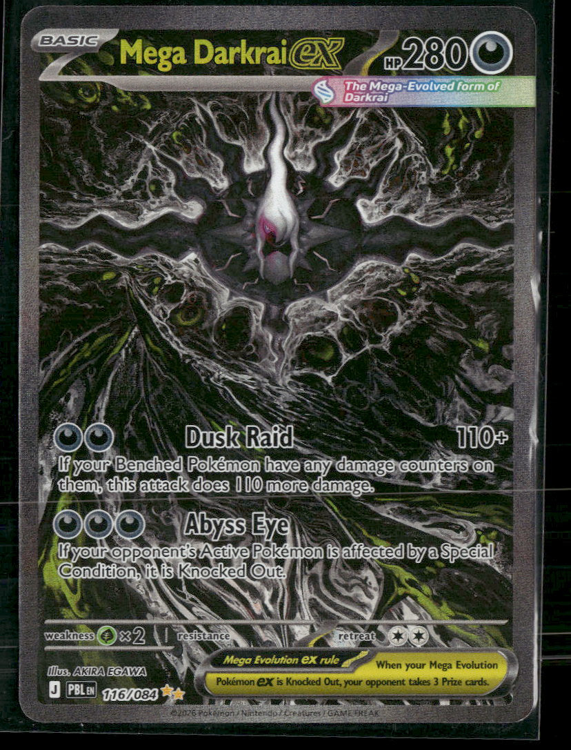 ME05: Pitch Black Mega Darkrai ex #116/084