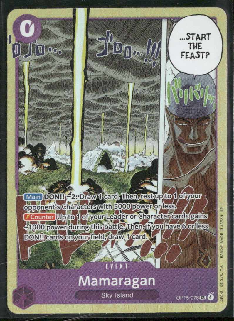 Adventure on Kami's Island Mamaragan #OP15-078