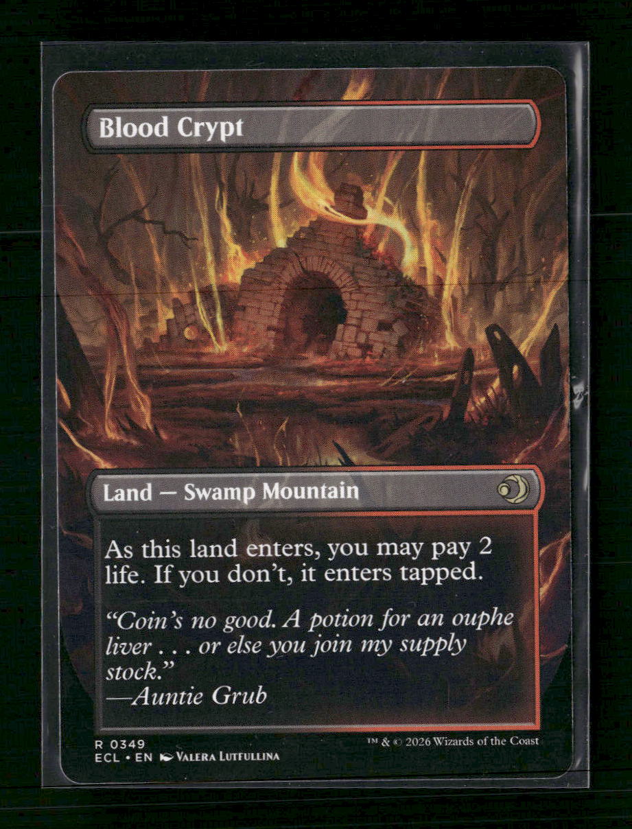 Lorwyn Eclipsed Blood Crypt (Borderless) #349