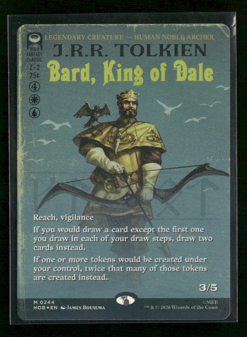 The Hobbit Bard, King of Dale (Borderless) #244