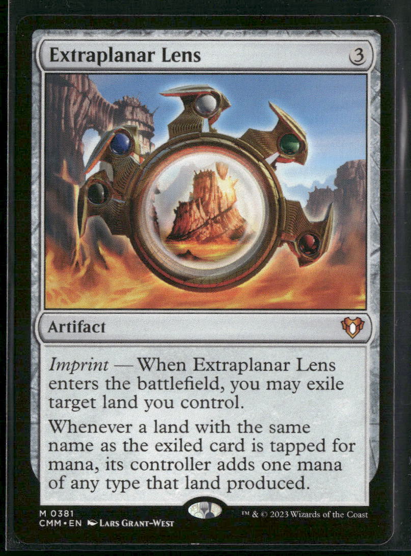 Commander Masters Extraplanar Lens #381