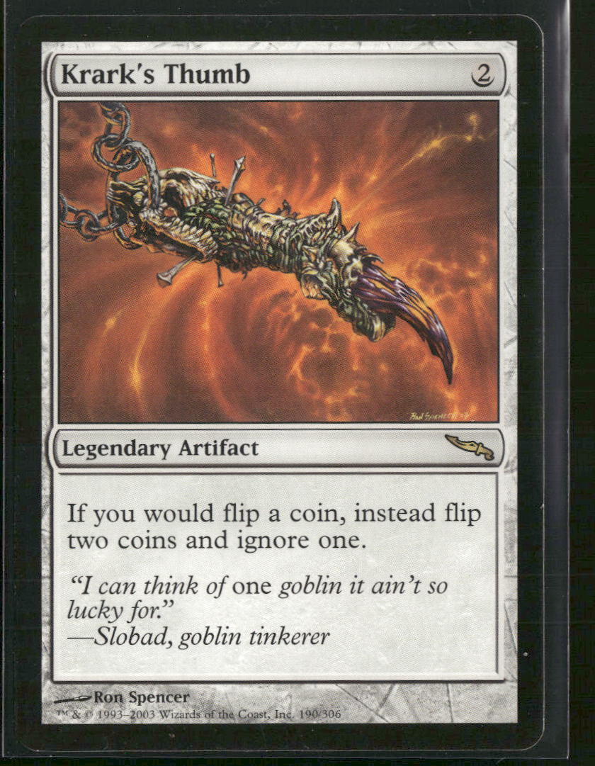 Mirrodin Krark's Thumb #190