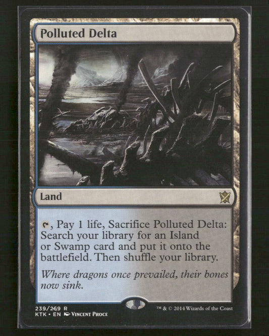 Khans of Tarkir Polluted Delta #239