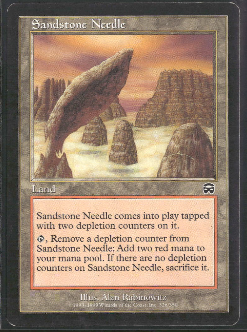 Mercadian Masques Sandstone Needle #326