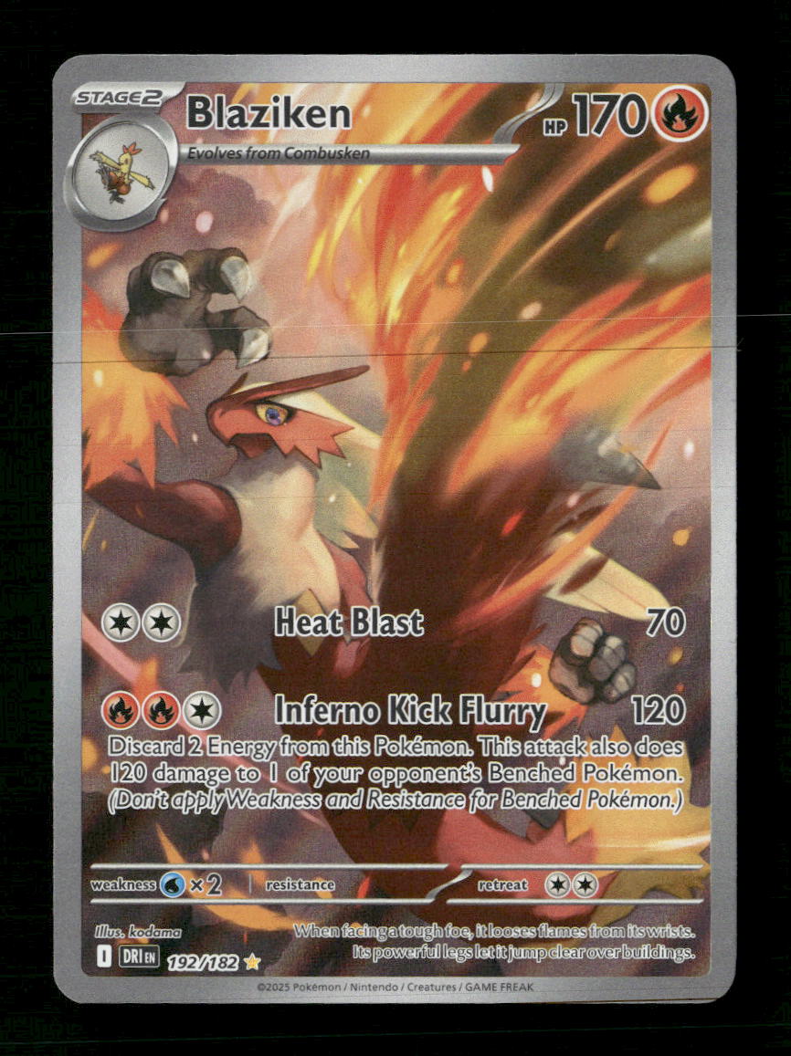 SV10: Destined Rivals Blaziken #192/182