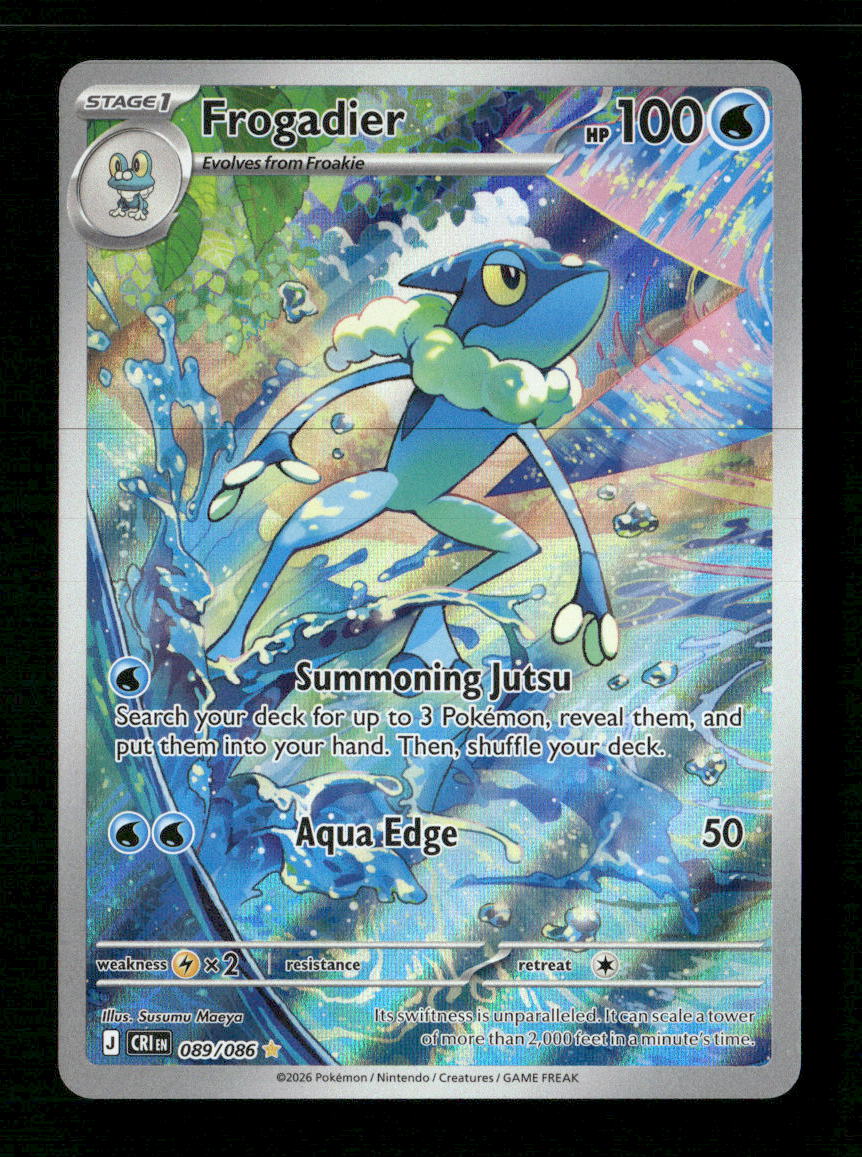 ME04: Chaos Rising Frogadier #089/086