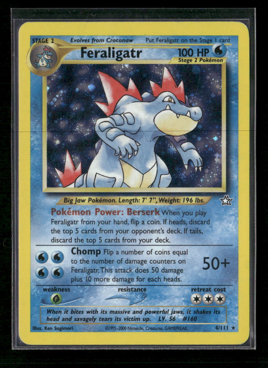 Neo Genesis Feraligatr (4) #004/111