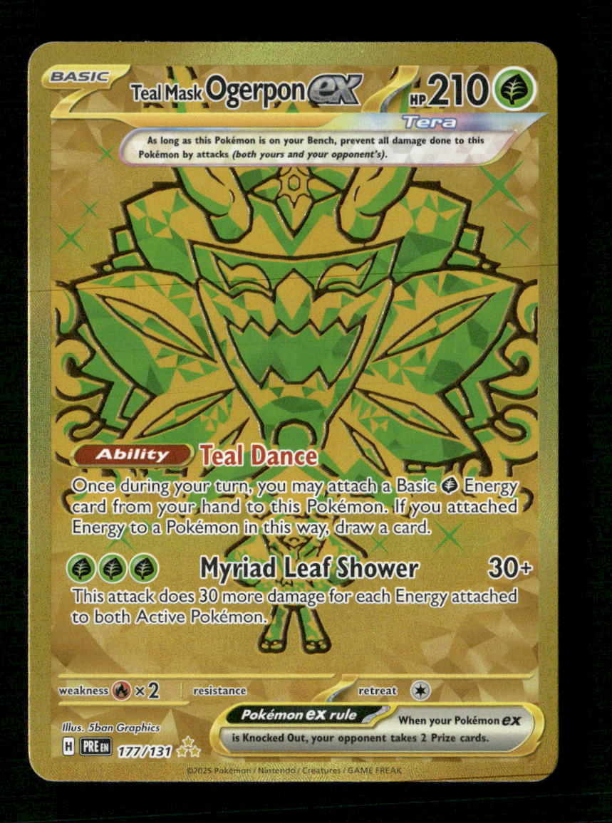 SV: Prismatic Evolutions Teal Mask Ogerpon ex #177/131