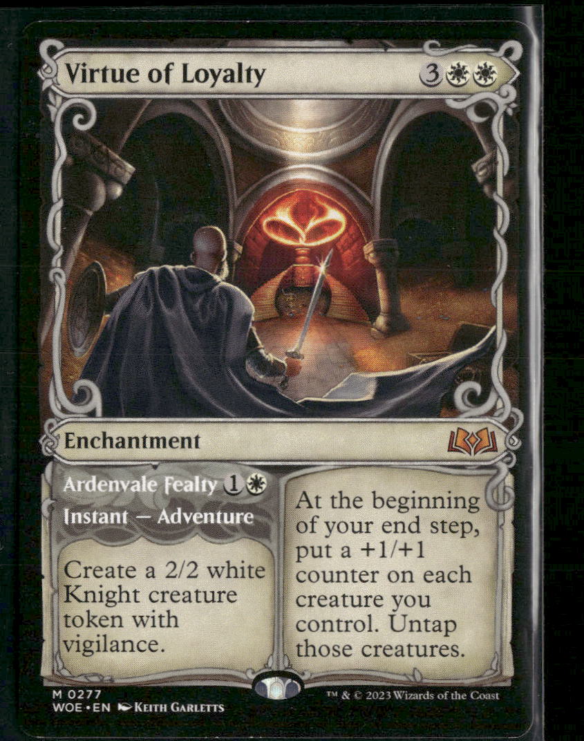 Wilds of Eldraine Virtue of Loyalty (Showcase) #277