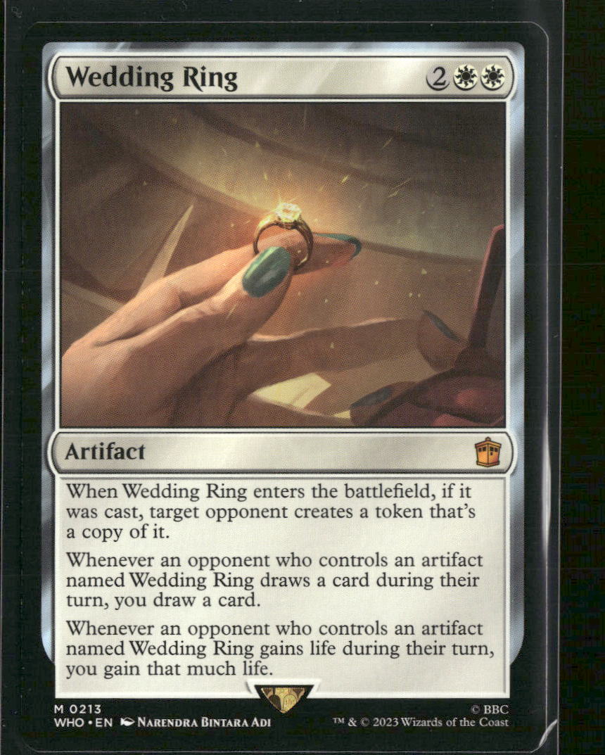 Universes Beyond: Doctor Who Wedding Ring #213