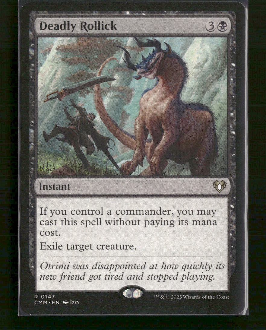 Commander Masters Deadly Rollick #147