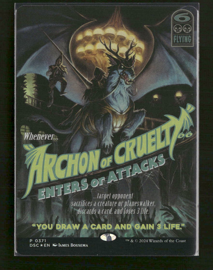 Commander: Duskmourn: House of Horror Archon of Cruelty (Showcase) #371